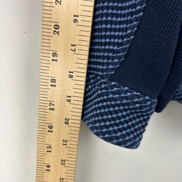 Aerie Women's Size XL Lumberjane Waffle Shirt Jacket Blue With Chest Pockets - Picture 9 of 16